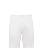 Matchesfashion.com 120% Lino - Low Rise Slubbed Linen Shorts - Mens - White