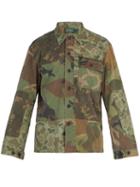Matchesfashion.com Polo Ralph Lauren - Camouflage Print Cotton Jacket - Mens - Green Multi