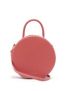 Matchesfashion.com Mansur Gavriel - Circle Leather Cross Body Bag - Womens - Pink