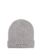Matchesfashion.com Castore - Jacob Logo Embroidered Merino Wool Beanie Hat - Mens - Grey
