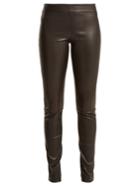 The Row Moto Leather Trousers