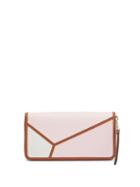 Matchesfashion.com Loewe - Puzzle Leather Zip Wallet - Womens - Pink Multi