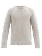 Matchesfashion.com Gabriela Hearst - Francesco Cashmere Sweater - Mens - Grey Multi