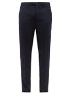 Matchesfashion.com Altea - Dumbo Cotton Twill Trousers - Mens - Navy