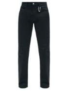 Mens Rtw 1017 Alyx 9sm - Ring Hardware Slim-leg Jeans - Mens - Black