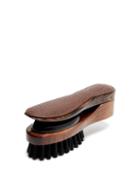 Matchesfashion.com F. Hammann - Leather Trimmed Travel Brush - Mens - Brown