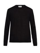 Matchesfashion.com Acne Studios - Nipo Crew Neck Wool Sweater - Mens - Black