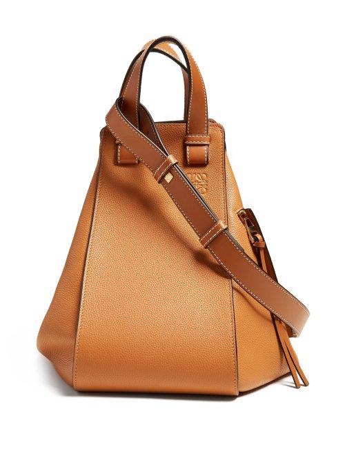 Matchesfashion.com Loewe - Hammock Medium Grained Leather Tote - Womens - Tan