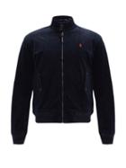 Matchesfashion.com Polo Ralph Lauren - Logo-embroidered Cotton-blend Corduroy Jacket - Mens - Navy