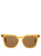 Matchesfashion.com Mykita - X Maison Margiela Raw Acetate Sunglasses - Mens - Tan