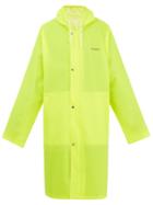 Vetements Oversized Pvc-coated Hooded Raincoat