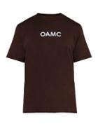 Oamc Logo-print Cotton T-shirt