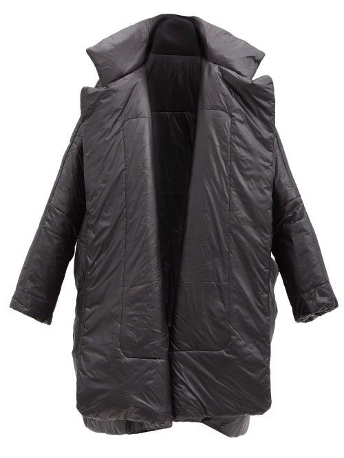 Matchesfashion.com Norma Kamali - Sleeping Bag Oversized Padded Coat - Womens - Black