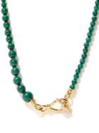 Missoma - Malachite & 18kt Gold-plated Necklace - Womens - Green Gold