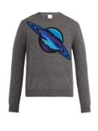 Matchesfashion.com Paul Smith - Saturn Intarsia Wool Sweater - Mens - Grey Multi