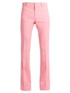 Gucci Flared Wool-blend Trousers