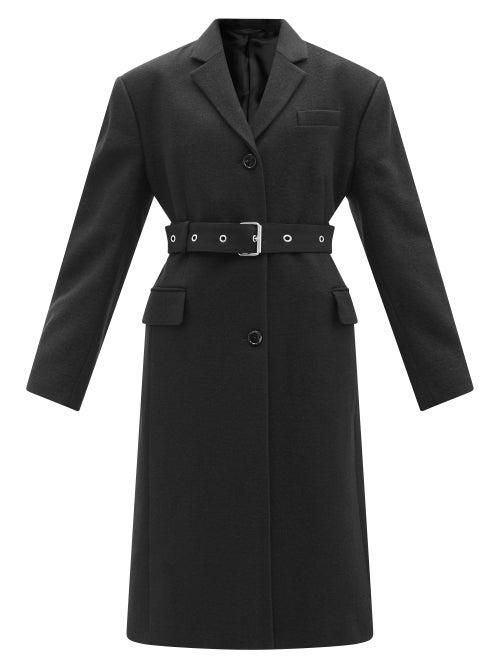Acne Studios - Ochi Tailored Wool Coat - Womens - Black