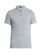 Giorgio Armani Short-sleeved Wool Polo Shirt