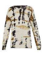 Matchesfashion.com Ann Demeulemeester - Tie Dye Cashmere Blend Sweater - Mens - Multi