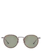 Matchesfashion.com Matsuda - M3058 Round Titanium Sunglasses - Mens - Black