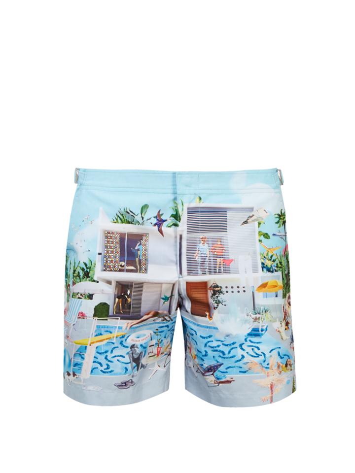 Orlebar Brown Bulldog Sanda Anderlon-print Swim Shorts