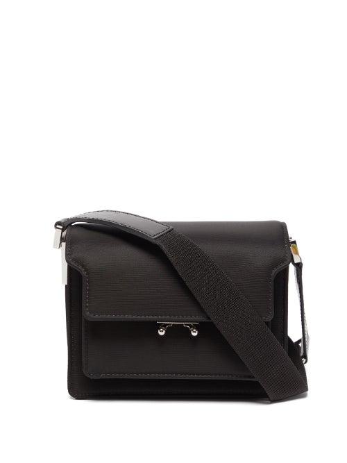 Marni - Trunk Mini Nylon Shoulder Bag - Mens - Black