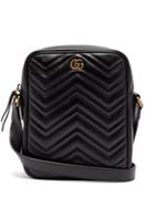 Matchesfashion.com Gucci - Marmont Mini Messenger Bag - Mens - Black
