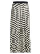 Chloé Wave-jacquard Silk-blend Skirt