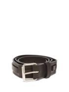 Matchesfashion.com Ribeyron - Arizona Leather Belt - Mens - Black