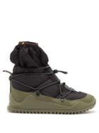 Adidas By Stella Mccartney - Winterboot Cold. Rdy Quilted Shell Snow Boots - Womens - Black Green