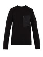 Matchesfashion.com C.p. Company - Utility Cotton Sweater - Mens - Black