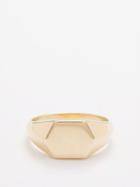 Lizzie Mandler - Hex 18kt Gold Ring - Mens - Gold