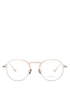 Matchesfashion.com Matsuda - Round Titanium Glasses - Mens - Gold