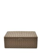 Matchesfashion.com Bottega Veneta - Intrecciato Leather Jewellery Box - Beige