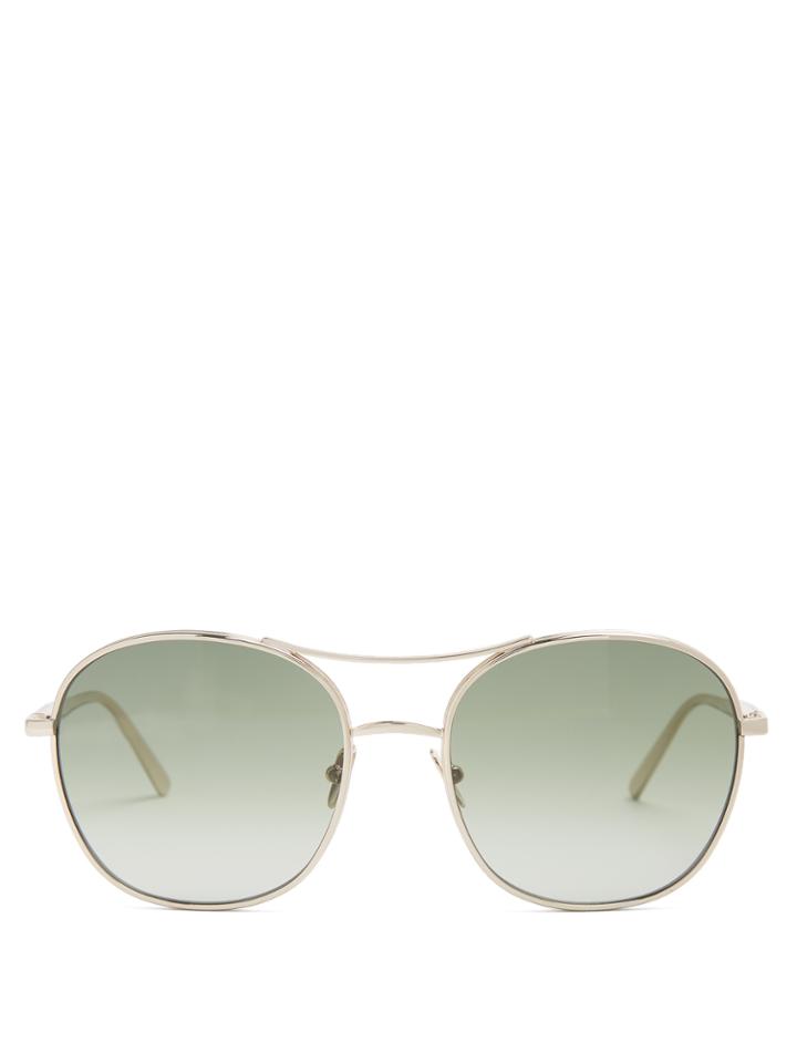 Chloé Nola Aviator-frame Sunglasses