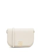 Loewe - Goya Small Leather Shoulder Bag - Womens - White