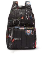Valentino Arcade Print Backpack