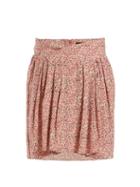 Matchesfashion.com Isabel Marant - Hemen Floral Print Mini Skirt - Womens - Pink Multi