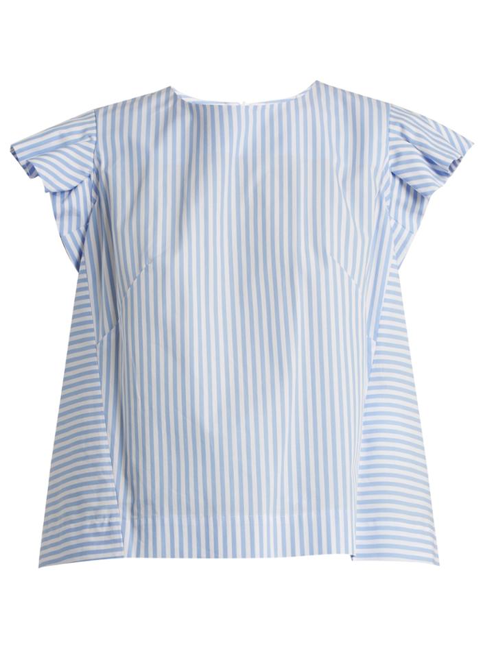 Stella Jean Striped Cotton Top