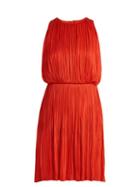 Matchesfashion.com Maria Lucia Hohan - Malie Silk Tulle Dress - Womens - Red