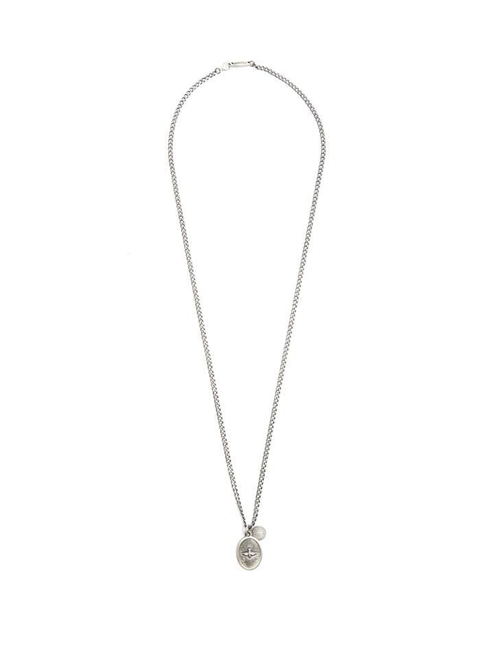 Miansai Dove-pendant Silver Necklace