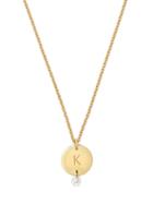 Matchesfashion.com Raphaele Canot - Set Free 18kt Gold & Diamond K Charm Necklace - Womens - Gold