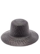 Mens Accessories Saint Laurent - Maui Straw Panama Hat - Mens - Black