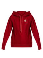 Isabel Marant Étoile Malibu Flocked-logo Cotton-blend Hooded Sweatshirt