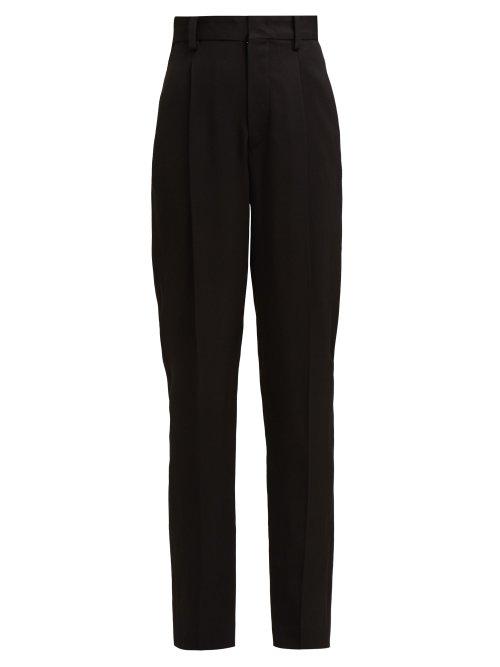 Matchesfashion.com Isabel Marant - Poyd High Rise Trousers - Womens - Black