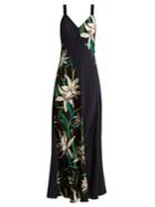 Diane Von Furstenberg Harlow Floral-print Silk-crepe Dress