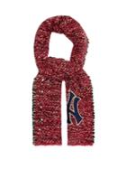 Matchesfashion.com Gucci - Ny Yankees Patch Tweed Scarf - Womens - Pink
