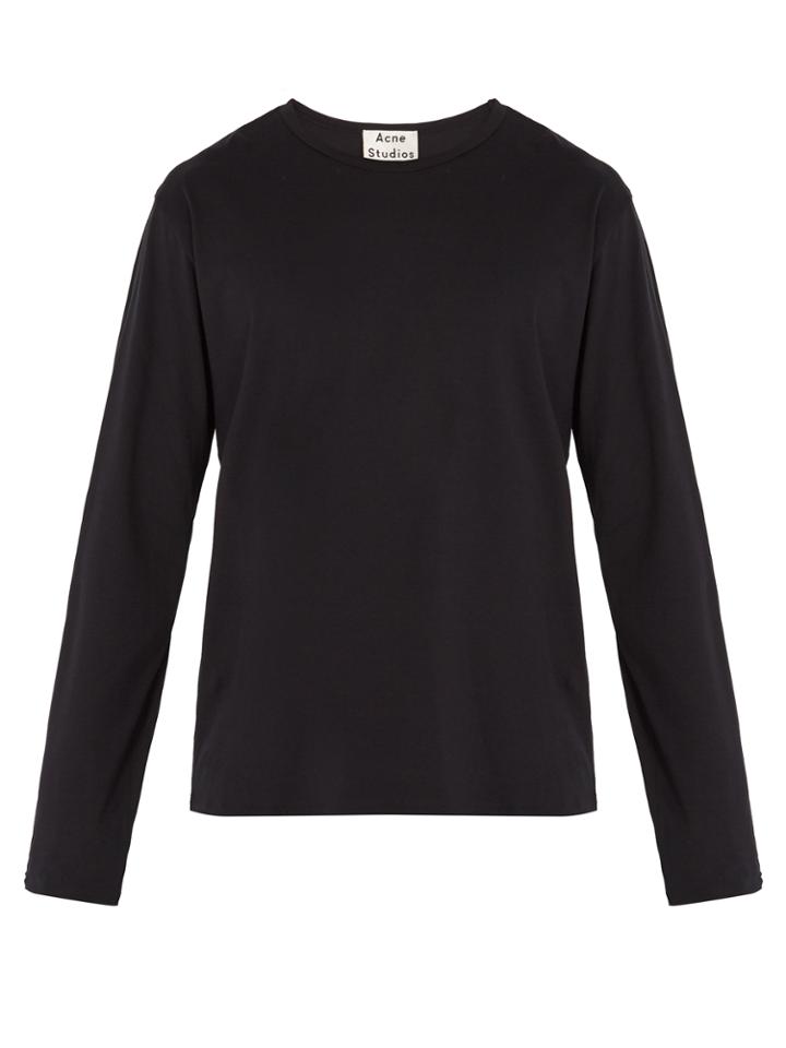Acne Studios Niagara Long-sleeved Cotton T-shirt
