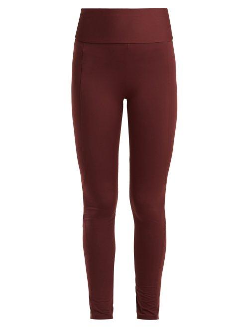 Matchesfashion.com Ernest Leoty - Saskia Leggings - Womens - Burgundy