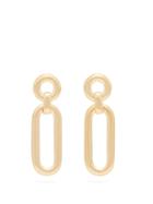 Matchesfashion.com Alta Ora - Small Closed Curve Gold Vermeil Drop Earrings - Womens - Gold